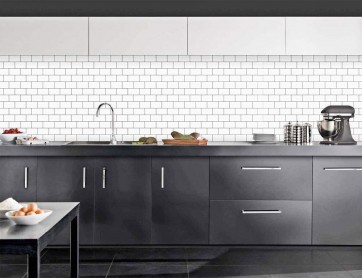 3D samolepljive tapete nalepke v izgledu opeke iz gel materiala