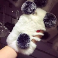 Krzneni ovitek za telefon v obliki prisrčne živalice