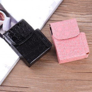 Ženski etui ovitek za cigarete v lakastem izgledu